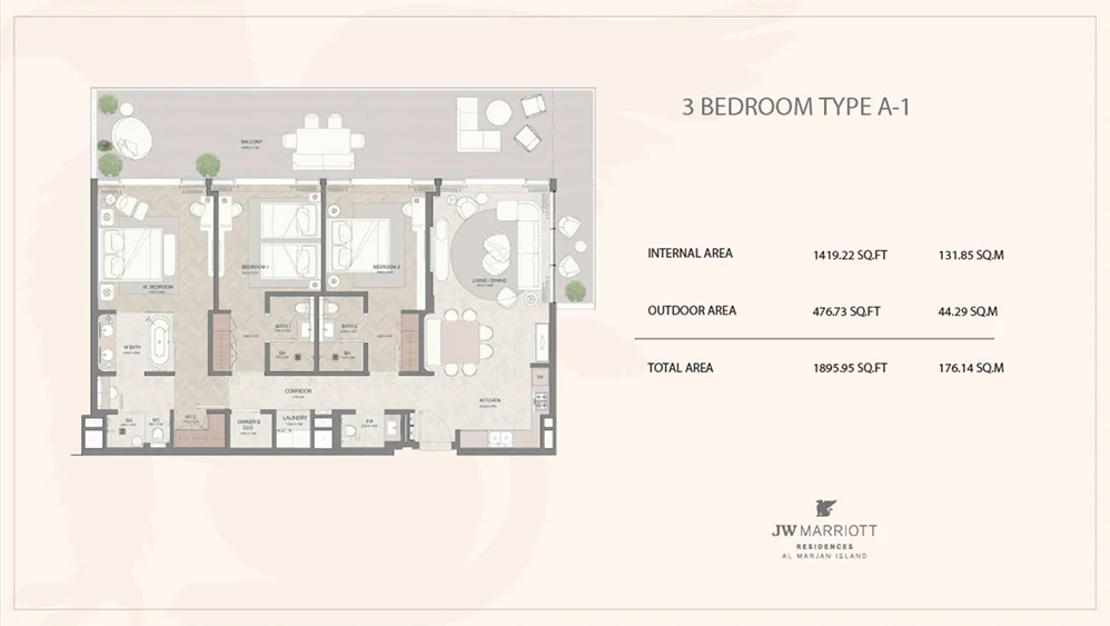 3 Bedroom Apartment